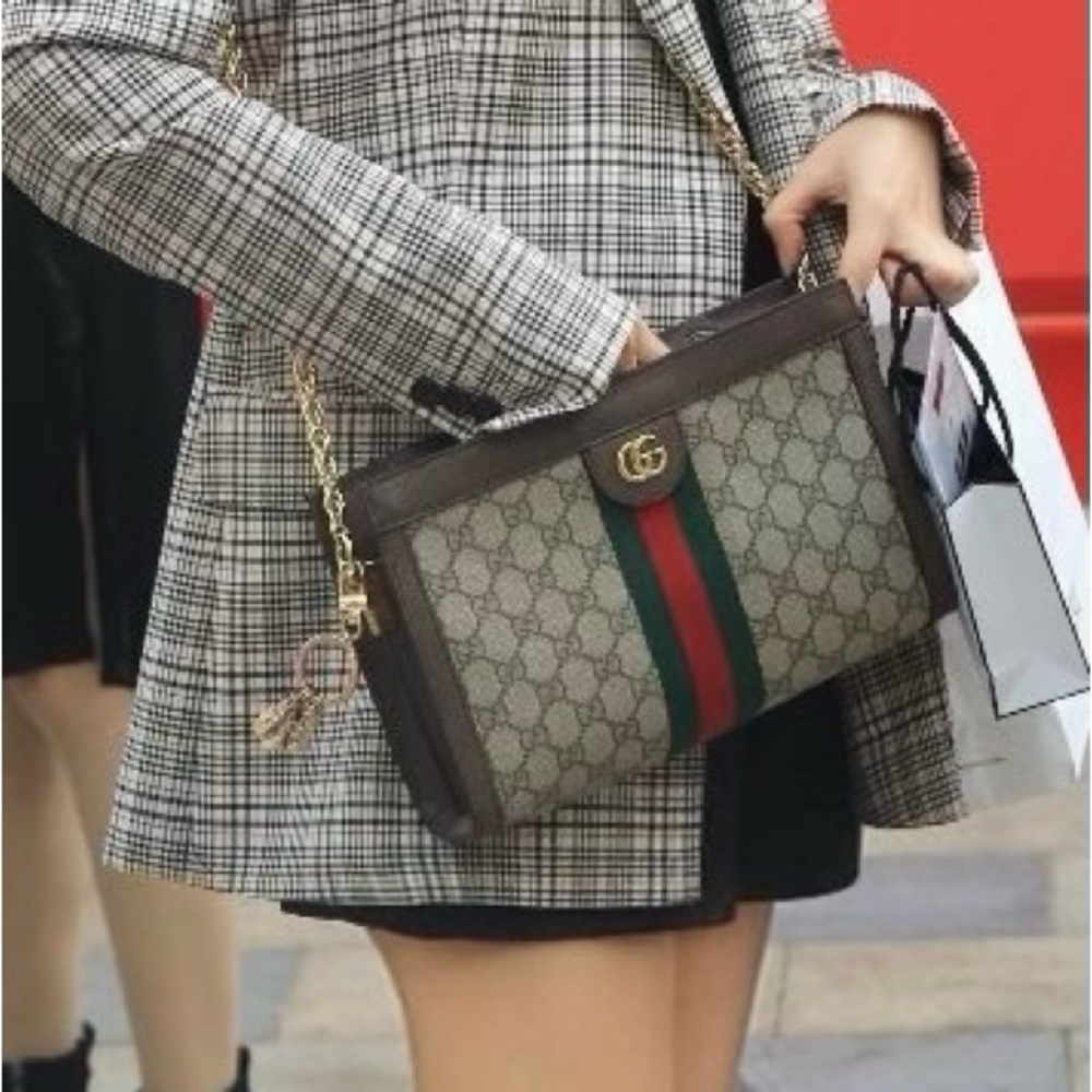 Gucci Ophidia medium shoulder bag - Picture 12 of 15